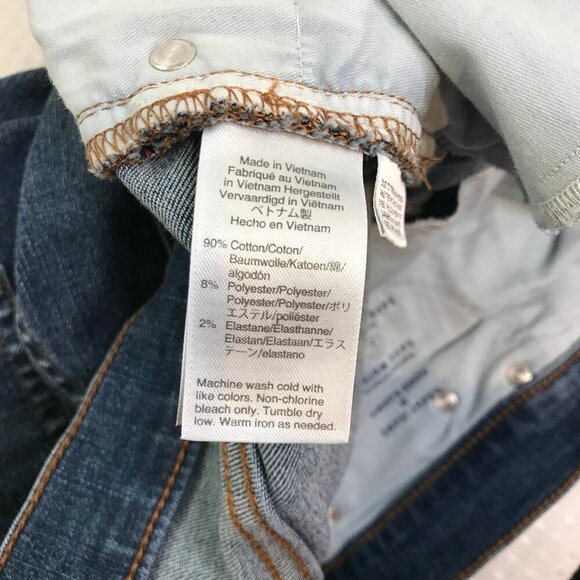 J. CREW WOMENS DISTRESSED BUTTON FLY HIGH RISEJEANS SIZE 29T - Picture 3 of 10